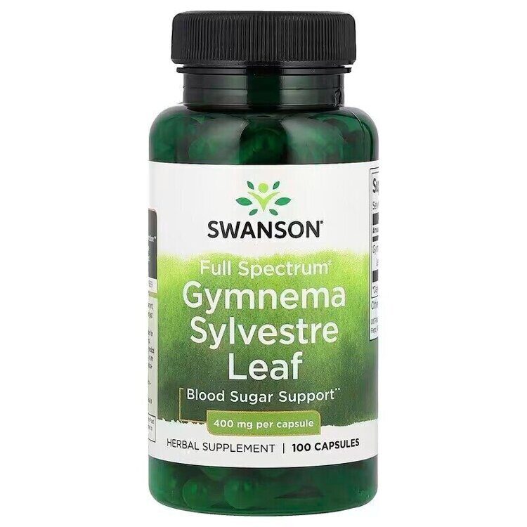 Gymnema Sylvestre Leaf 400 mg 100 Cápsulas
